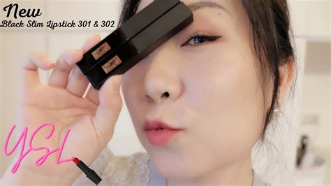 YSL NEW Slim Lipstick Recommendations 301 & 302 .